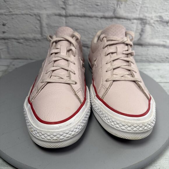 Converse One-Star OX Sakura Barely Rose Pink Leather Sneakers Shoes Women’s 9 - Picture 4 of 14